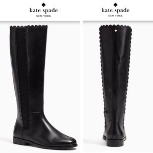 Kate Spade ♠️ Leather Rayna Boots winter boots